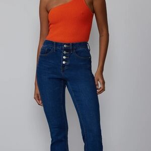 New York & Company High Rise Blue Jeans